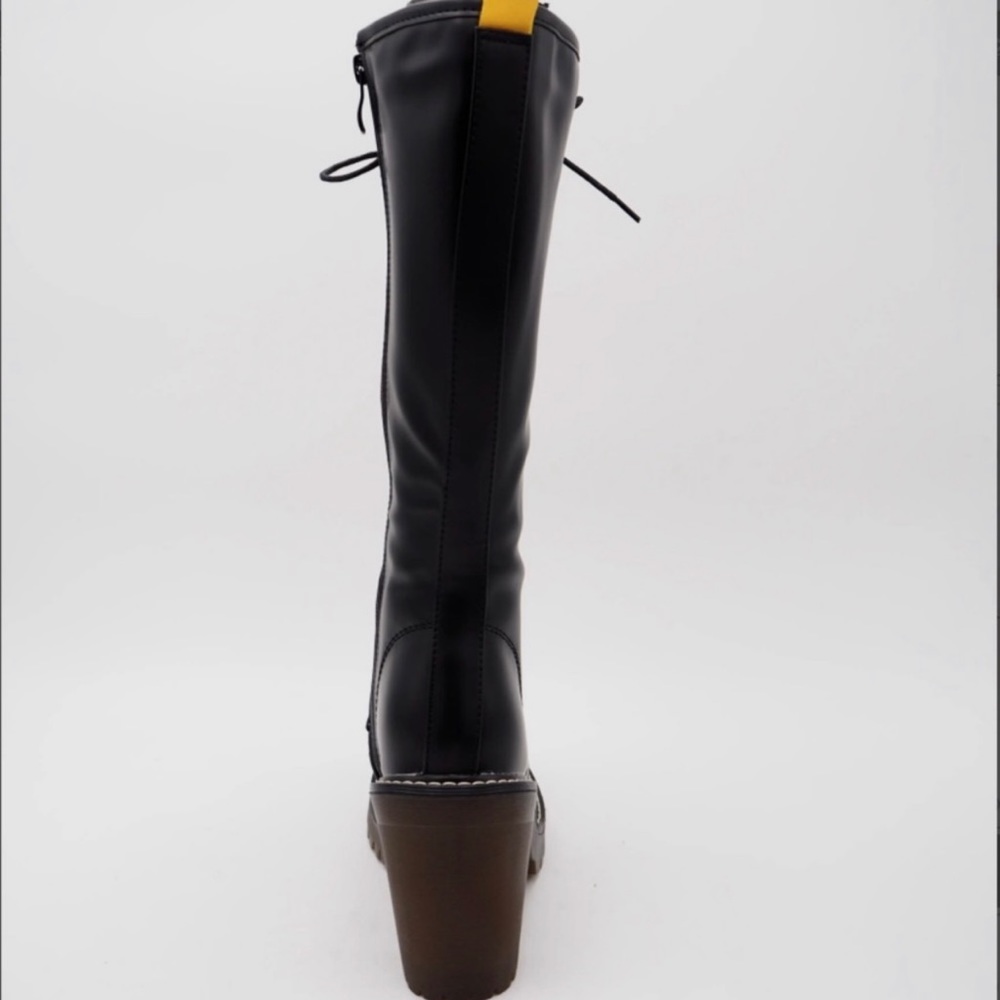 Tall Lace-up Boots - Picture 7 of 8